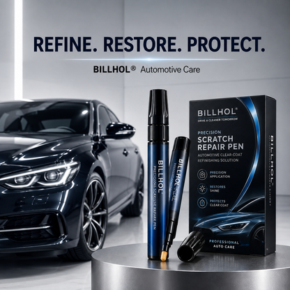 BILLHOL® 🚙AutoRefine Universal Clear-Coat Scratch Repair Pen — No Color Matching Required