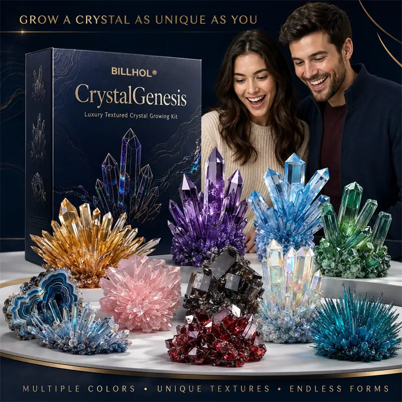 𝐁i𝐥𝐥𝐡𝐨𝐥®💎 CrystalGenesis — Luxury Textured Crystal Growing Kit