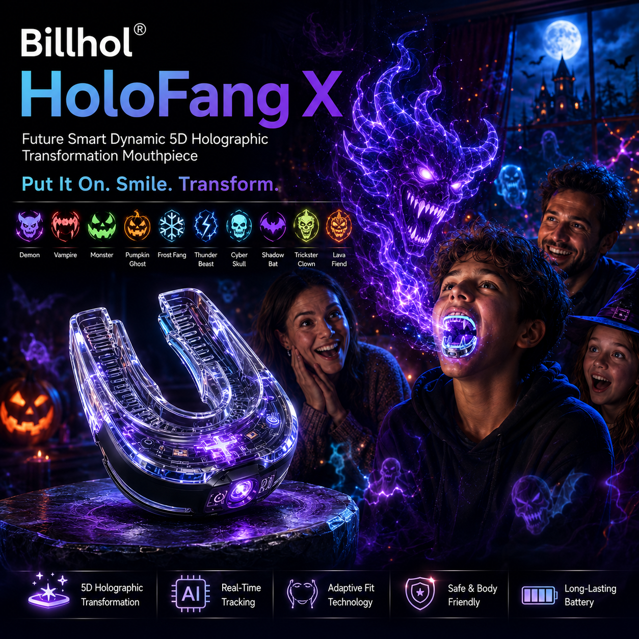 𝐁𝐢𝐥𝐥𝐡𝐨𝐥®  Holographic Transformation Mouthpiece