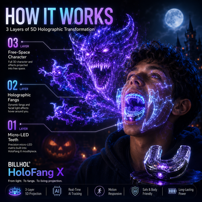 𝐁𝐢𝐥𝐥𝐡𝐨𝐥®  Holographic Transformation Mouthpiece