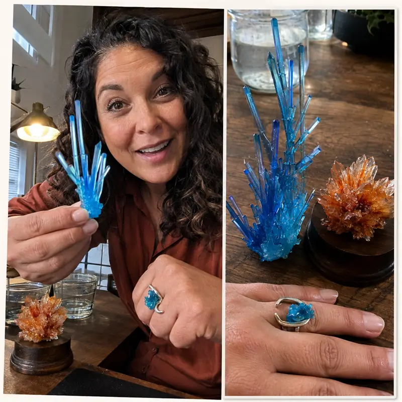 𝐁i𝐥𝐥𝐡𝐨𝐥®💎 CrystalGenesis — Luxury Textured Crystal Growing Kit