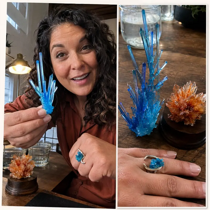 𝐁i𝐥𝐥𝐡𝐨𝐥®💎 CrystalGenesis — Luxury Textured Crystal Growing Kit