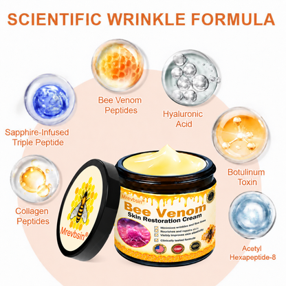 🔥Official Brand Shop丨Mrevbsin® Bee venom Pro Comprehensive Cream—Tightening for Skin Types