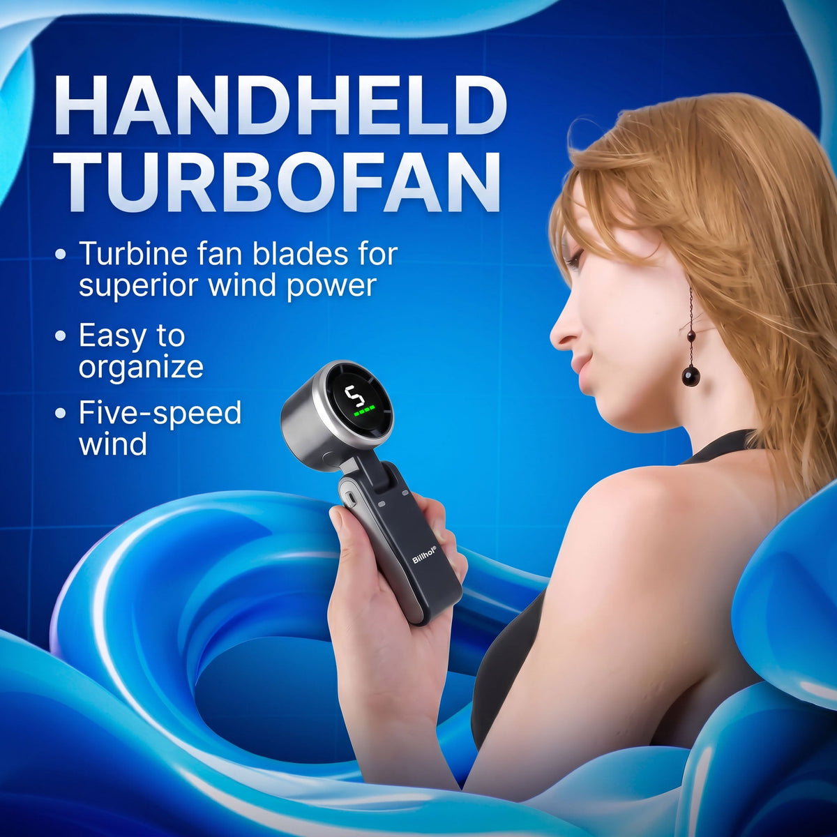 Billhol® Pocket Turbo Fan