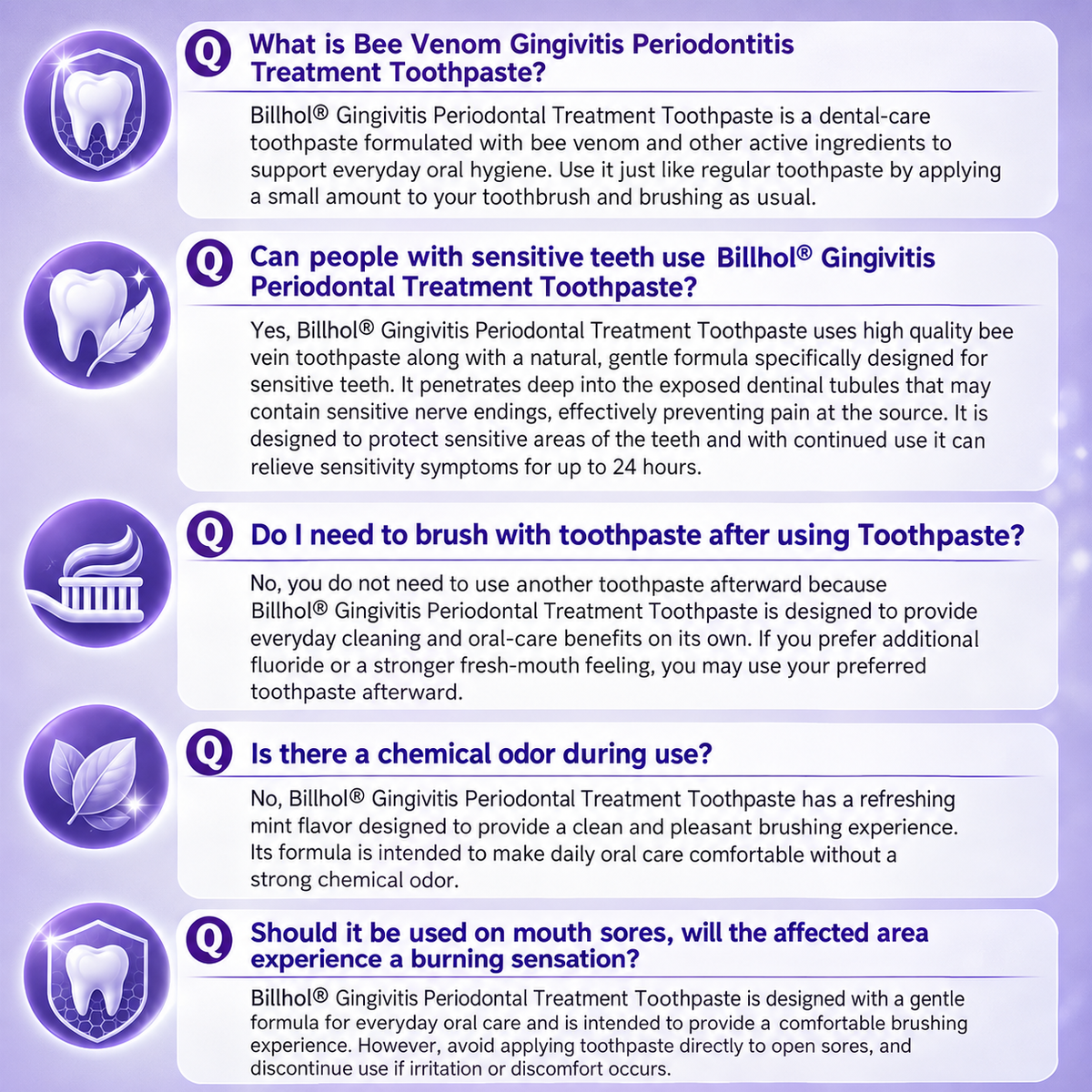 Billhol®📢 Gingivitis Periodontal Treatment Toothpaste✨