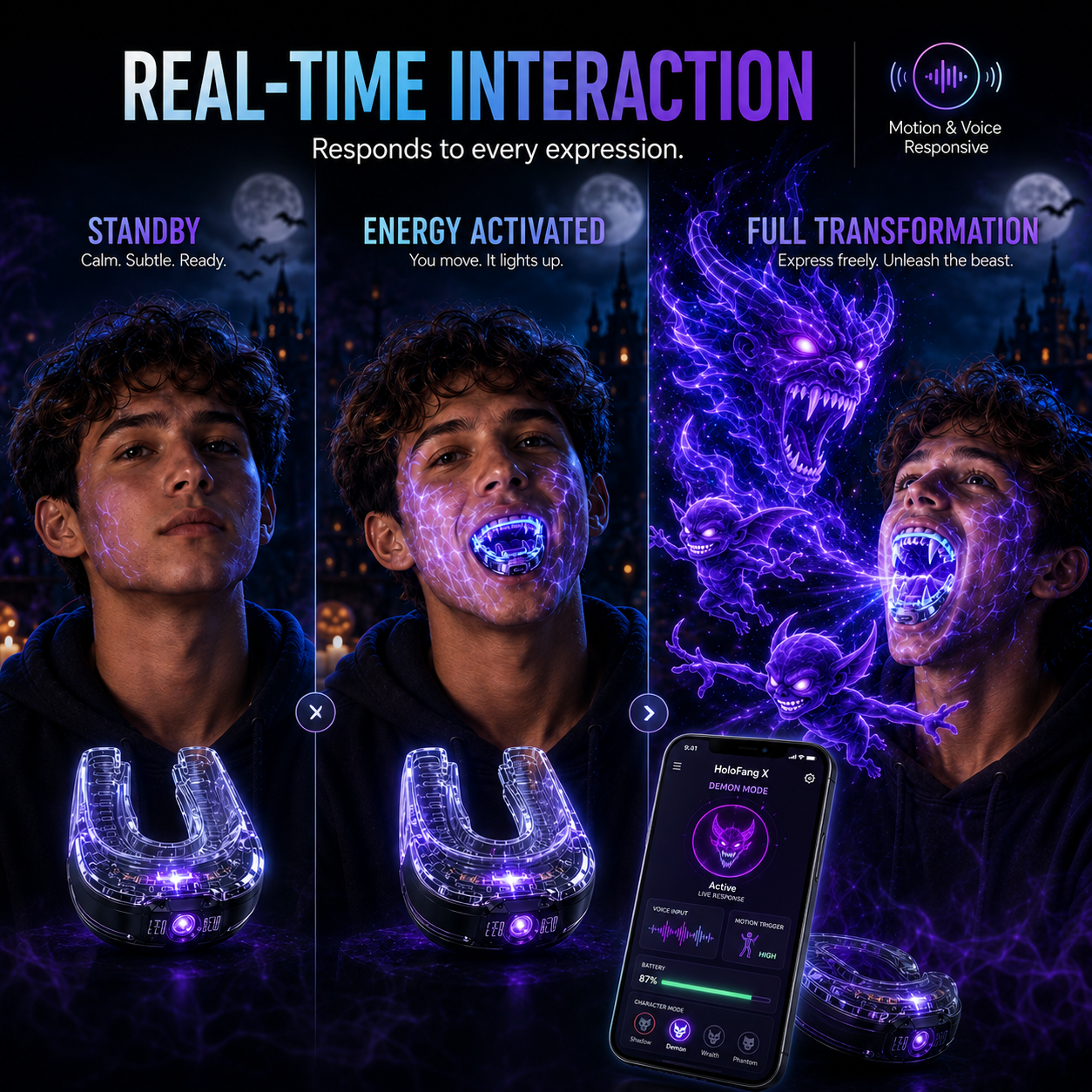 𝐁𝐢𝐥𝐥𝐡𝐨𝐥®  Holographic Transformation Mouthpiece
