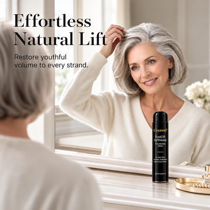 ⏳🔥 LIMITED-TIME 70% OFF! ⏰ Creawel® 🚚RootLift AirVolume Peach-Scented Styling Spray – Instant Root Lift, Fuller-Looking Hair & Flexible All-Day Hold