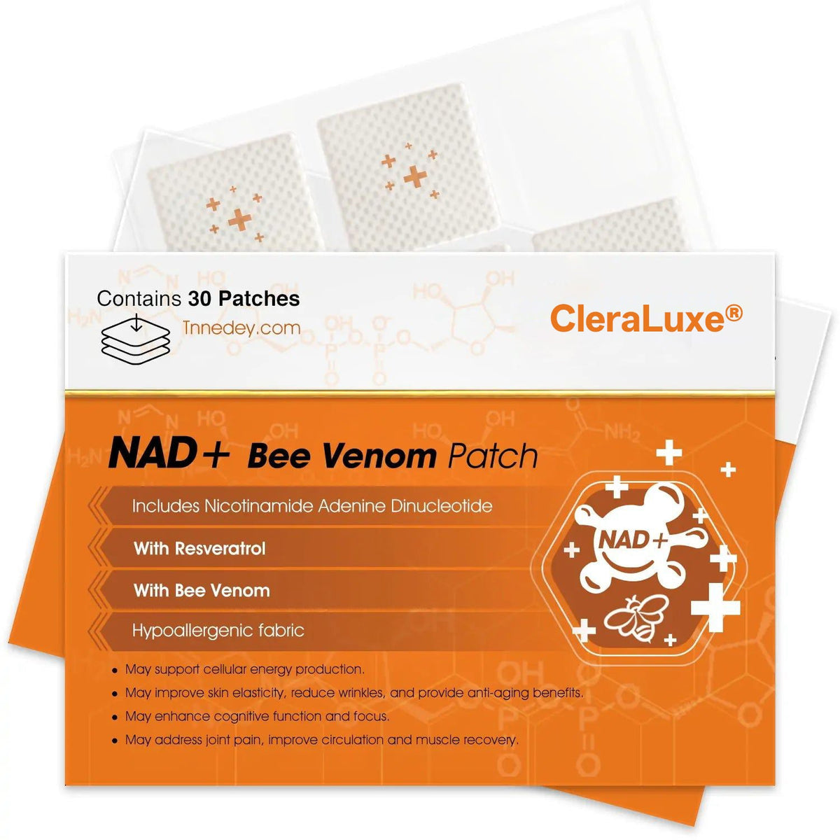【Official Authorized Store】💎NAD+ Bee Venom Patch – Ultimate Skin Rejuvenation & Energy Boost（Last Day Discount：75%）