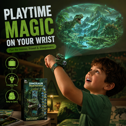 𝐁i𝐥𝐥𝐡𝐨𝐥® 3D Dinosaur Projection Watch