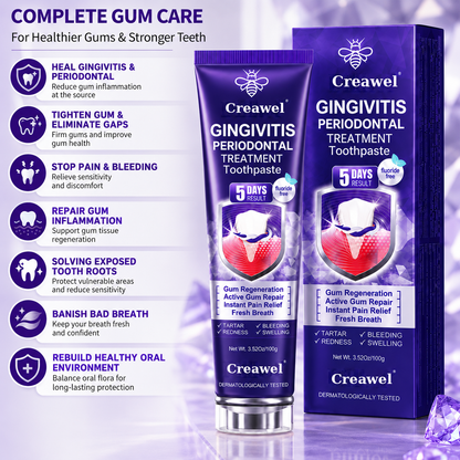 Creawel® Gingivitis Periodontal Treatment Toothpaste