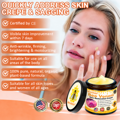 🔥Official Brand Shop丨Mrevbsin® Bee venom Pro Comprehensive Cream—Tightening for Skin Types
