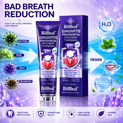 Billhol®📢 Gingivitis Periodontal Treatment Toothpaste✨