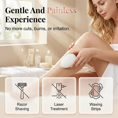 🔥 Limited Time 50% OFF | BILLHOL® Advanced Painless Crystal Hair Eraser for Fast, Smooth, Reusable Hair Removal & Gentle Exfoliation